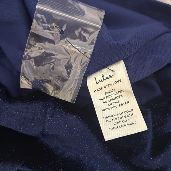 Sparkly Backless Long Sleeve Dress - Picture 12 of 12